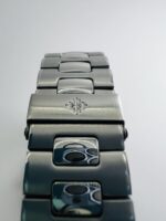 Patek Philippe Style Automatic Open Heart Steel Watch – Black Dial - Image 8