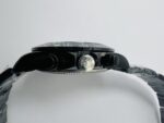 Luxury Black Chronograph Watch – Tachymeter Bezel & Stainless Steel Strap - Image 4