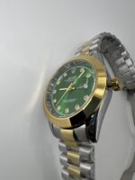 Luxury Two-Tone Datejust Watch with Green Dial – Gold & Silver Stainless Steel Timepiece - Image 3