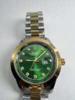 Luxury Two-Tone Datejust Watch with Green Dial – Gold & Silver Stainless Steel Timepiece - Image 4